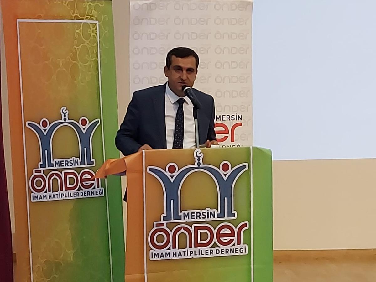 Mersin &Ouml;nder İmam Hatipliler Derneğinde yeni başkan Yıldızbakan