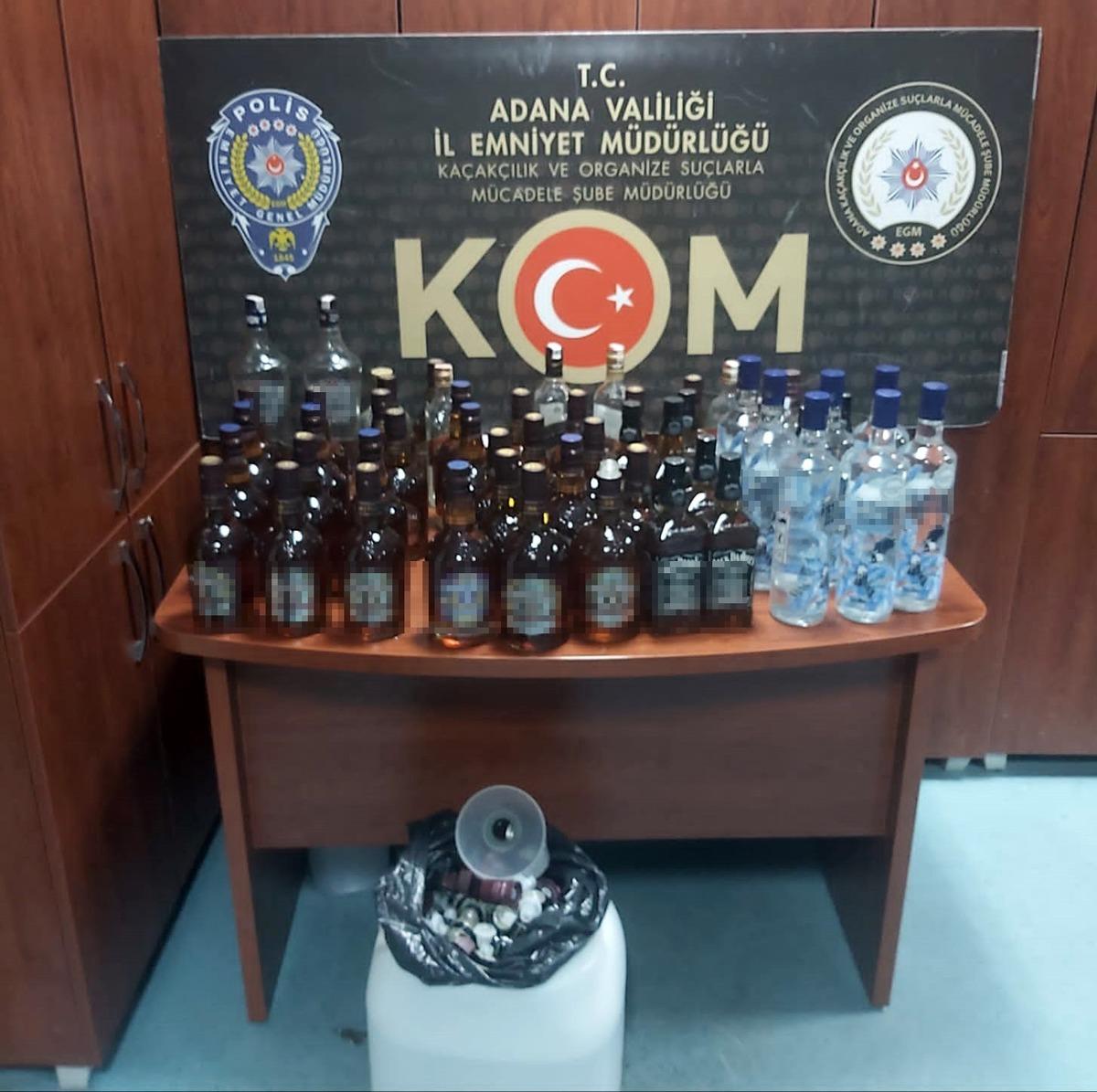 Adana&rsquo;da ka&ccedil;ak&ccedil;ılık operasyonu: 10 g&ouml;zaltı