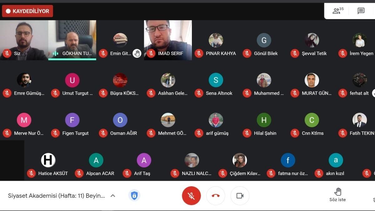Dekan Tuncel, beyin g&ouml;&ccedil;&uuml;n&uuml; anlattı