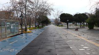 Trakya'da sokağa çıkma kısıtlaması nedeniyle sessizlik hakim