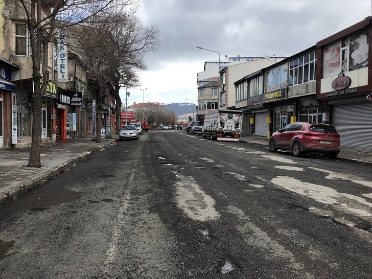 Doğu Anadolu'da sokağa çıkma kısıtlaması nedeniyle sessizlik hakim G1