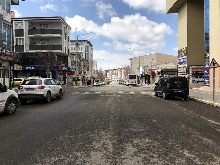 Doğu Anadolu'da sokağa çıkma kısıtlaması nedeniyle sessizlik hakim G2