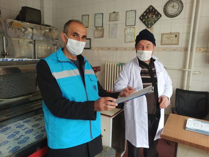 Şuhut’ta esnaflara korona denetimi G2