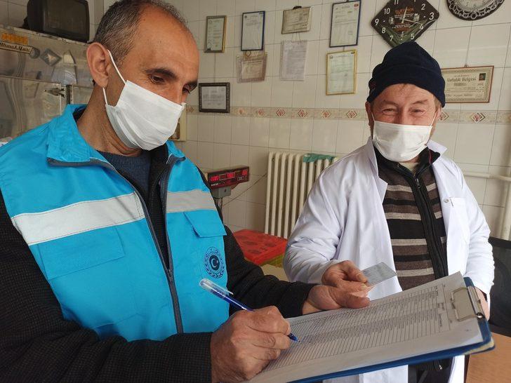 Şuhut’ta esnaflara korona denetimi G4