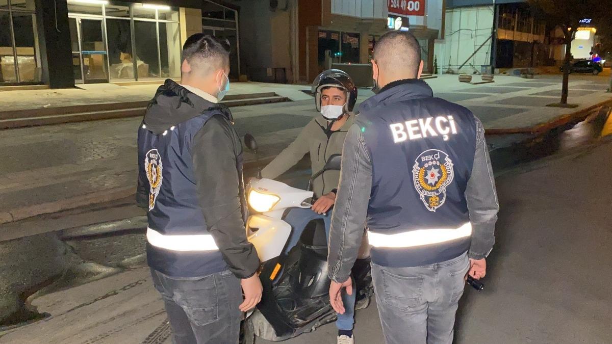 15 ayrı noktada 120 polis denetim yaptı