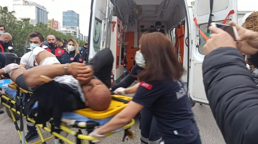 Polisin elinden kaçan şüpheli, bacaklarından silahla vurularak yakalandı