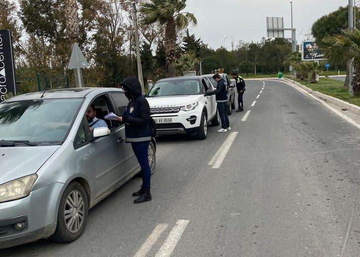 Çeşme’de polisten yoğun korona denetimi G1
