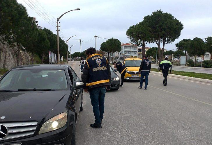 Çeşme’de polisten yoğun korona denetimi G3