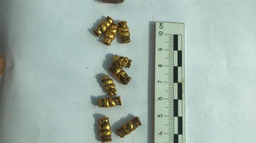 İnşaat yapımı sırasında bulunan lahit mezar 2 bin 400 yıl sonra gün yüzüne çıktı