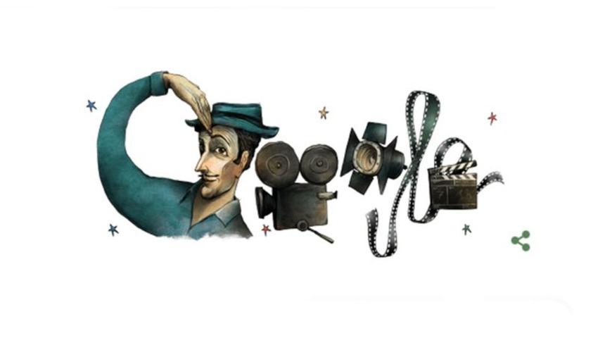 Google'dan Sadri Alışık'ın doğum gününe özel Doodle