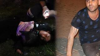 Kumar baskınında kaçmak isteyen kadın 2. kattan atlayıp yaralandı! Eşi elbiselerini parçaladı