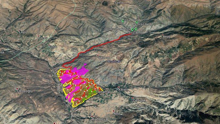 Erzincan’da Kemah Özdamar Regülatör Sulaması inşaatına başlanıyor G2