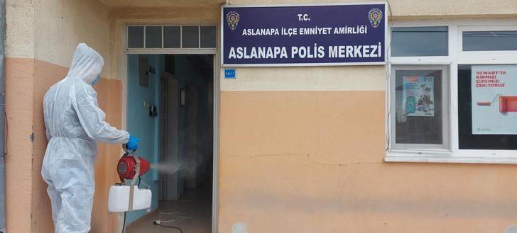 Aslanapa’da dezenfekte çalışmaları G2