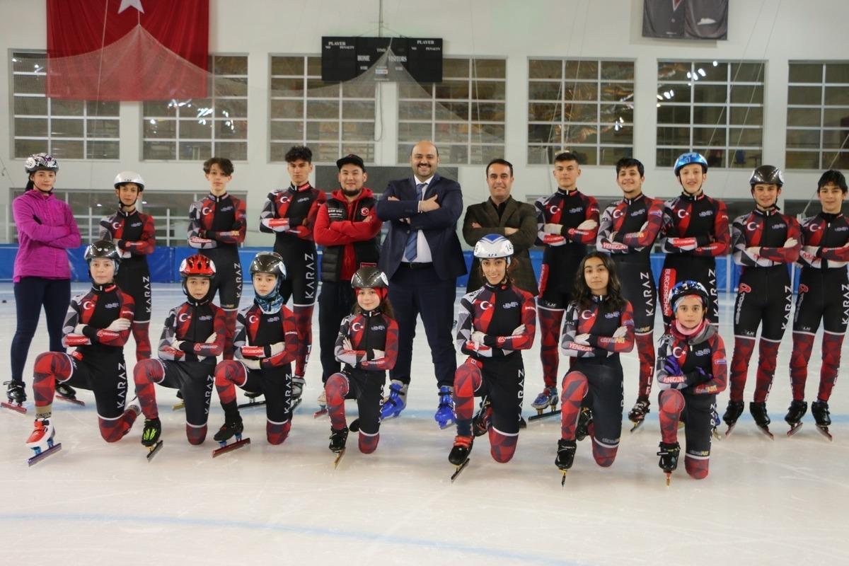 Short Track yarış&ccedil;ıları istedi, Başkan Orhan geri &ccedil;evirmedi