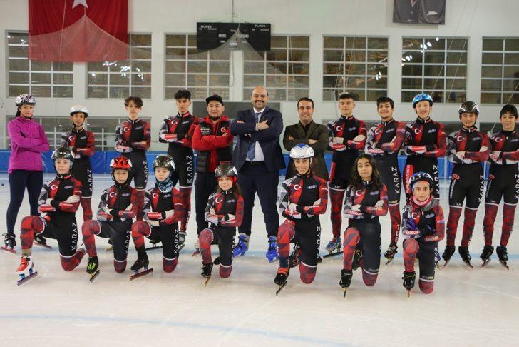 Short Track yarışçıları istedi, Başkan Orhan geri çevirmedi G1