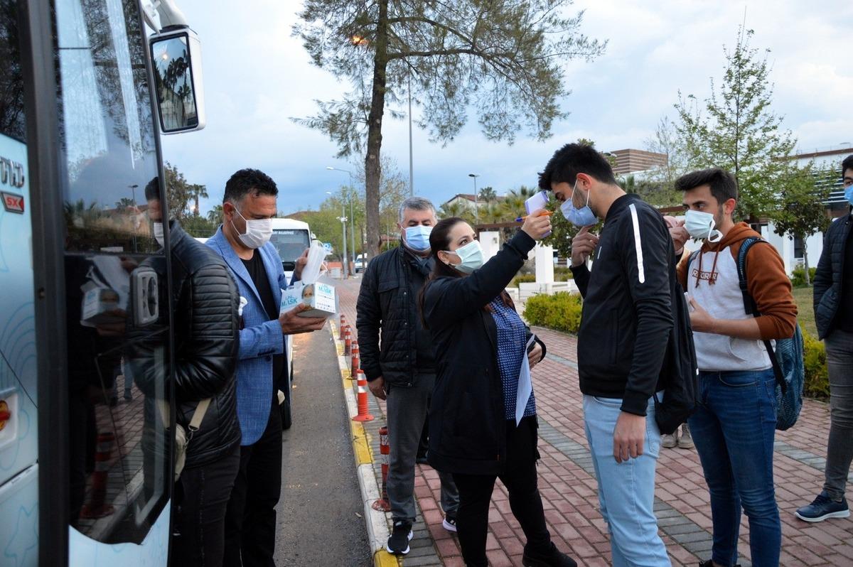 Belediyeden MSB sınavına &uuml;cretsiz ulaşım desteği