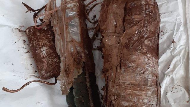 Bitlis kırsalında teröristlerce toprağa gizlenmiş 4 adet EYP ele geçirildi