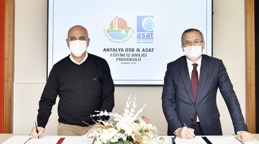 Antalya OSB ile ASAT arasında eğitim işbirliği