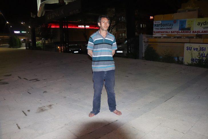 Ayakkabısına kadar gasp edildi, 1 kilometre boyunca yardım eli aradı G4