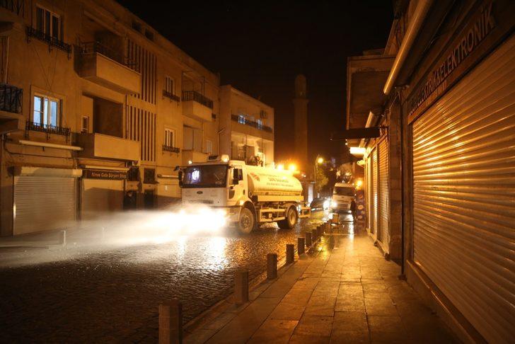 Mardin’de tarihi cadde ve sokaklar dezenfekte edildi G2