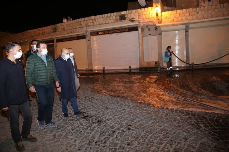 Mardin’de tarihi cadde ve sokaklar dezenfekte edildi G5