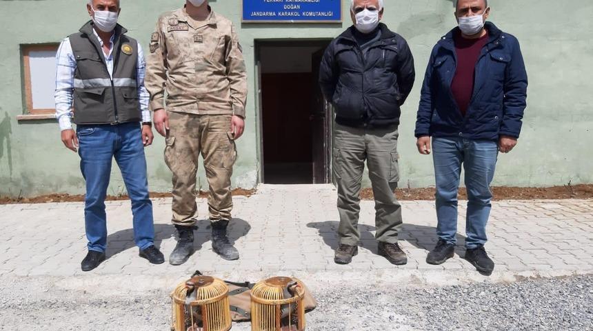 Siirt&rsquo;te ka&ccedil;ak avcılık yaptığı tespit edilen şahıs hakkında tutanak tutuldu