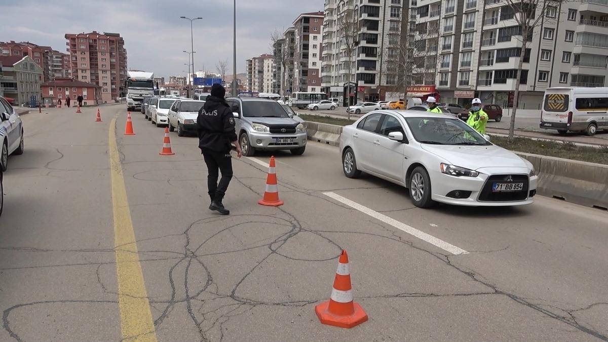 Kırıkkale&rsquo;de 56 saatlik kısıtlamada 240 bin liralık ceza