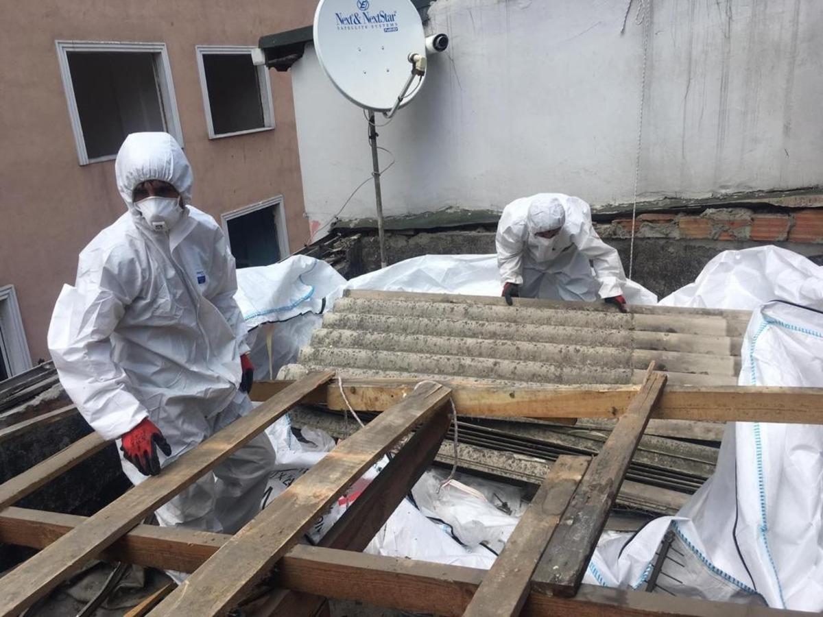 Kağıthane&rsquo;de asbeste ge&ccedil;it yok