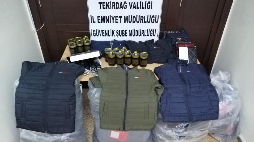 Tekirdağ&rsquo;da taklit &uuml;r&uuml;n operasyonu: 141 adet &uuml;r&uuml;n ele ge&ccedil;irildi