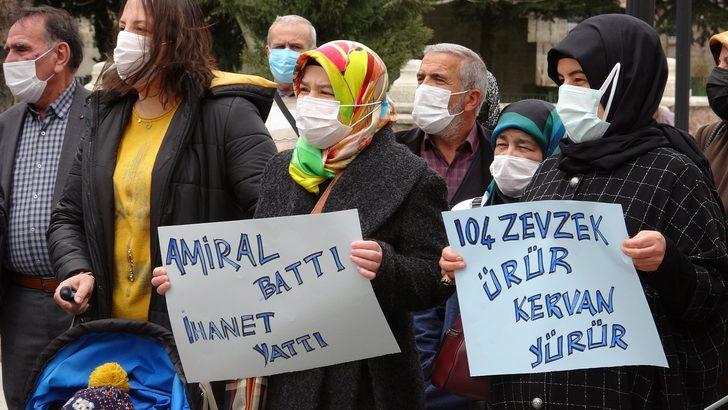 Tokat’ta emekli amirallere tepki G1