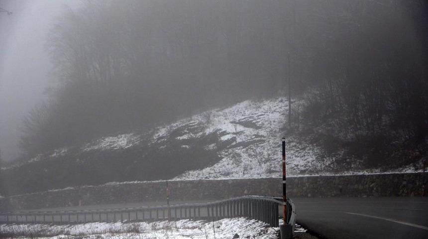 Kırklareli’nde Nisan'da kar sürprizi