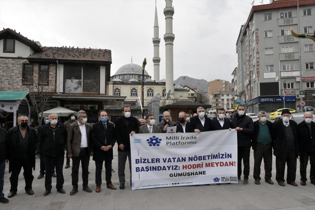 Giresun, Ordu, Bayburt, Artvin ve G&uuml;m&uuml;şhane'de bazı emekli amirallerin a&ccedil;ıklamasına tepki