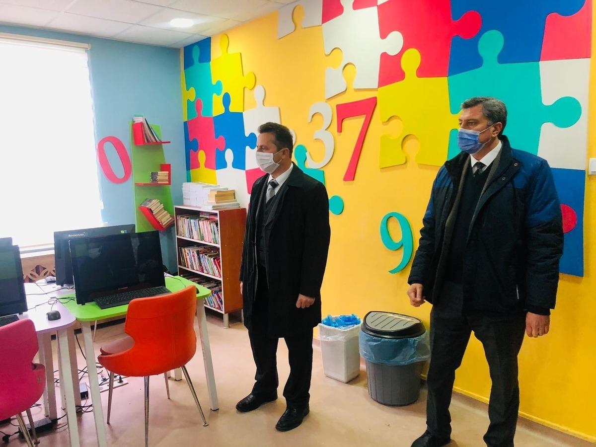 Daday&rsquo;da &ouml;ğrenciler k&uuml;t&uuml;phaneyi ziyaret etti