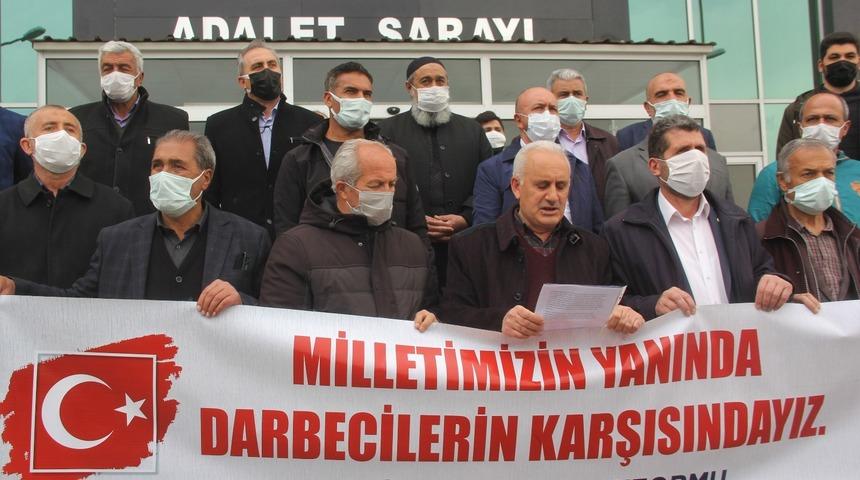 Erzincan’da STK’lardan emekli amirallerin bildirisine ortak tepki