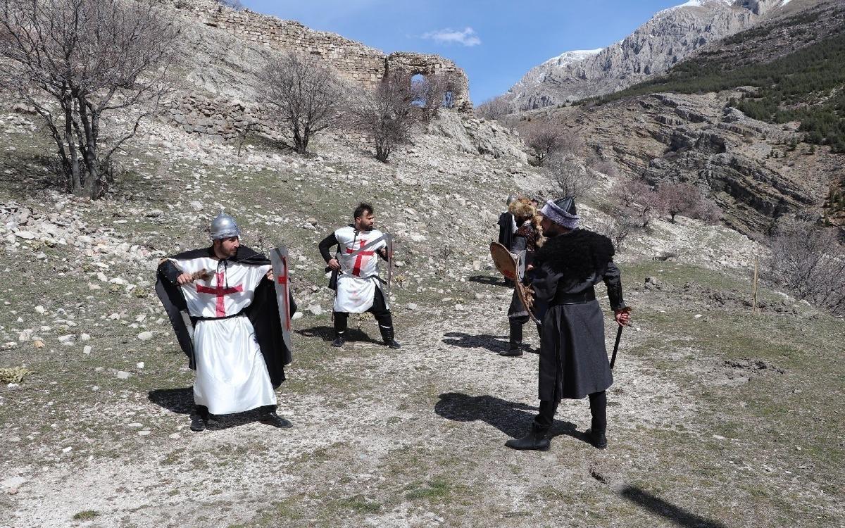 Miryokefalon Savaşı&rsquo;nı konu alan sinema filmi i&ccedil;in tanıtım &ccedil;ekimi yapıldı