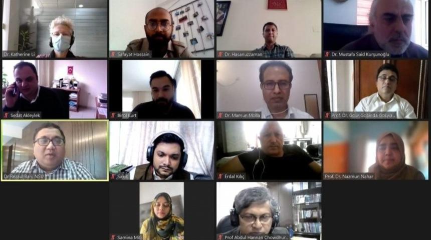 Bangladeş North South University ile OM&Uuml; arasında iş birliği toplantısı