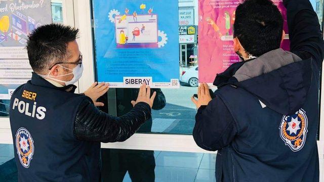 Tekirdağ’da sokaklara Siberay afişleri