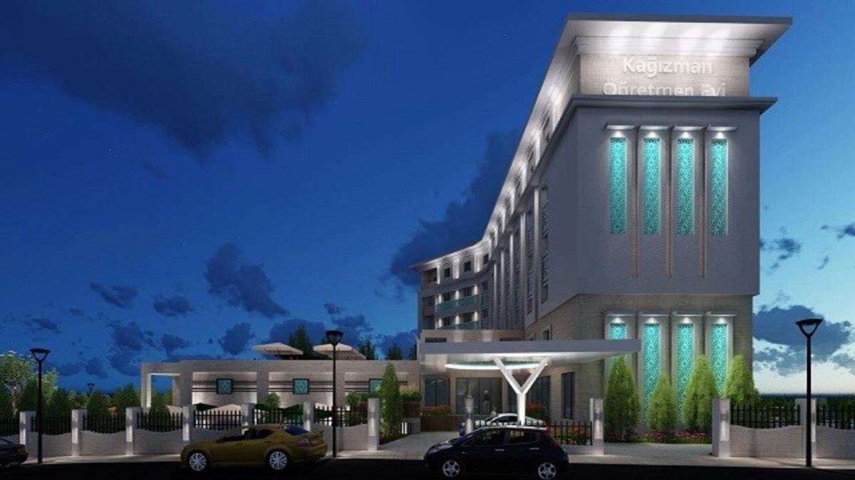 Ahmet Arslan&rsquo;dan Kağızman&rsquo;a &Ouml;ğretmenevi m&uuml;jdesi