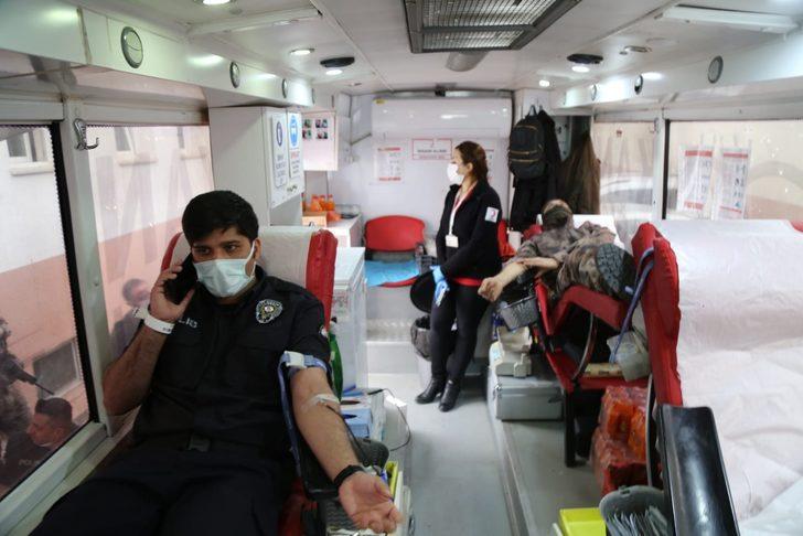 Polis teşkilatından kan bağışı G2