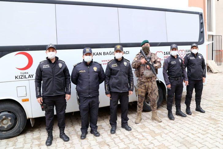 Polis teşkilatından kan bağışı G3