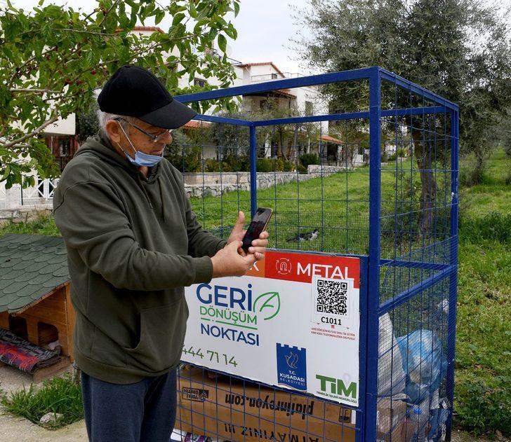 Kuşadası’nda geri dönüşümde Karekod dönemi G3