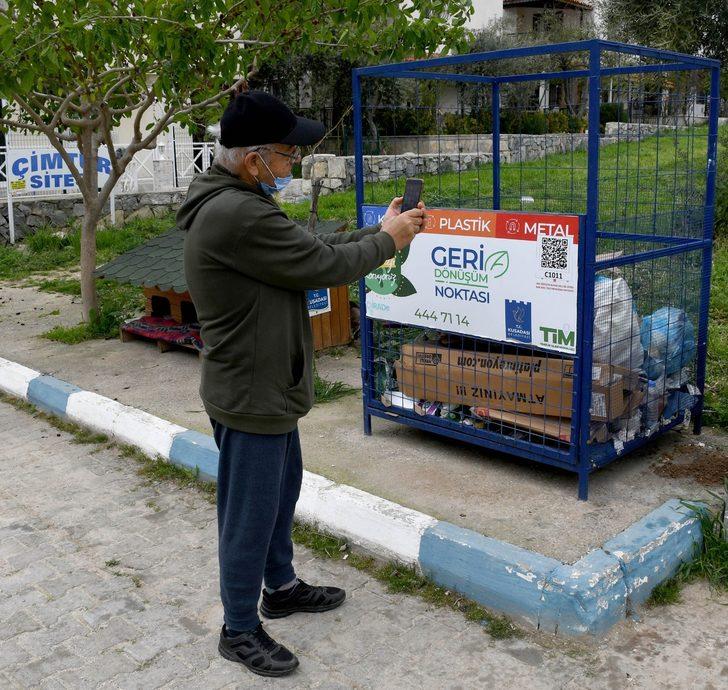 Kuşadası’nda geri dönüşümde Karekod dönemi G4