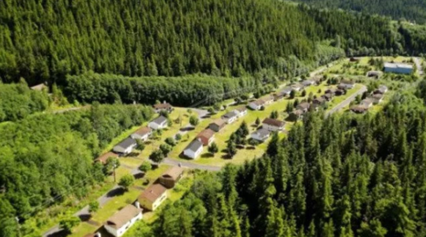 Kanada’nın hayalet kasabası olarak bilinen Kitsault turistlerin ilgi odağı oldu