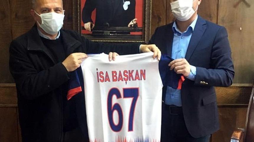 Kandilli Belediyespor y&ouml;neticileri, GMİS&rsquo;i ziyaret etti