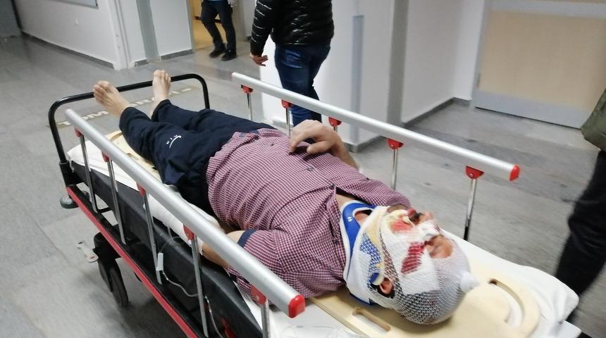 İnşaattan d&uuml;şen iş&ccedil;i ağır yaralandı