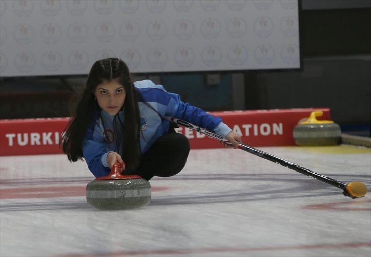 Erzurum'da Türkiye Curling Ligleri Final Müsabakaları G1