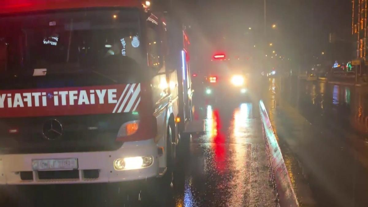 Ataşehir&rsquo;de yolun karşısına ge&ccedil;mek isterken canından oldu