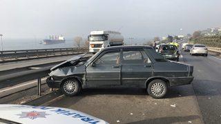 Kocaeli'de zincirleme trafik kazası: 6 yaralı