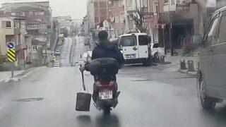 Akılalmaz görüntü! 'Seri köz getir' tabirini fazla ciddiye aldı