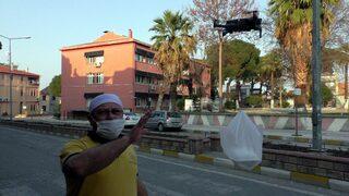 Pide satışlarını arttırmak için ilginç çözüm! Servisi drone ile yapıyor